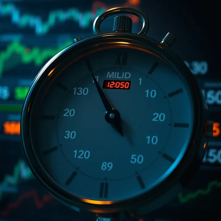 Financial market clock showing optimal trading hours for binary options with various time zones