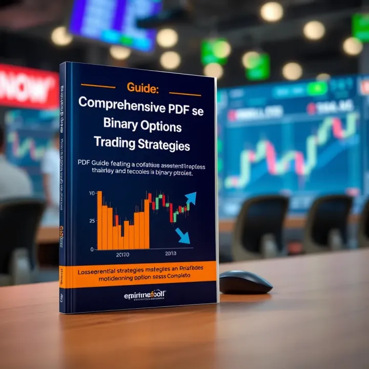 Comprehensive PDF Guide on Binary Options Trading Strategies PDF guide cover featuring essential strategies and tools for binary options trading