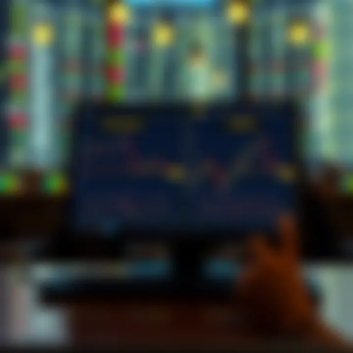 Diagram explaining basic binary options concepts with charts and signals