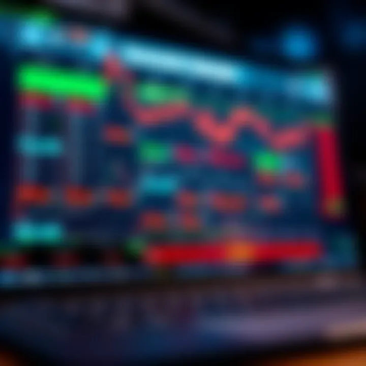 Economic calendar interface showing upcoming forex market events and their impact levels