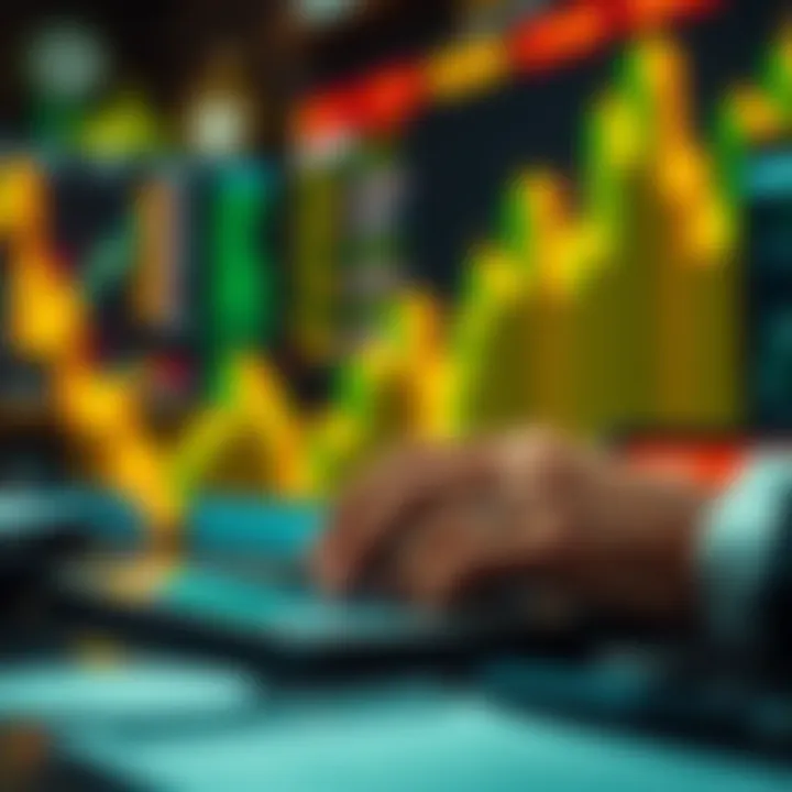 Visual representation of risk management and regulatory compliance in binary options trading