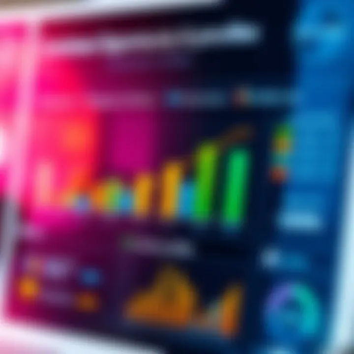 Chart displaying consumer profiles and identification of business opportunities