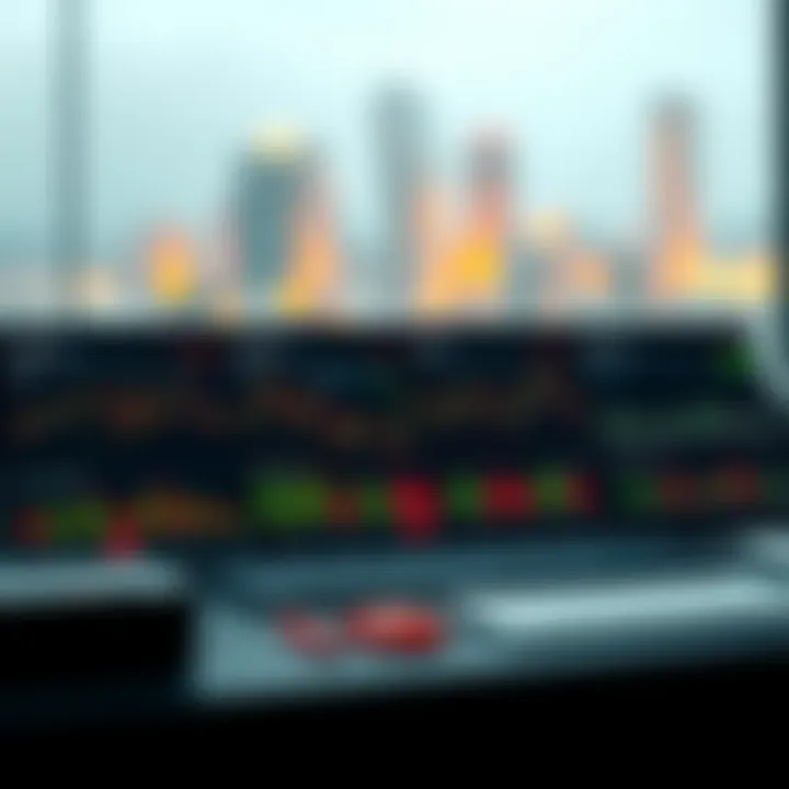 Dashboard displaying essential tools and indicators for crypto day trading