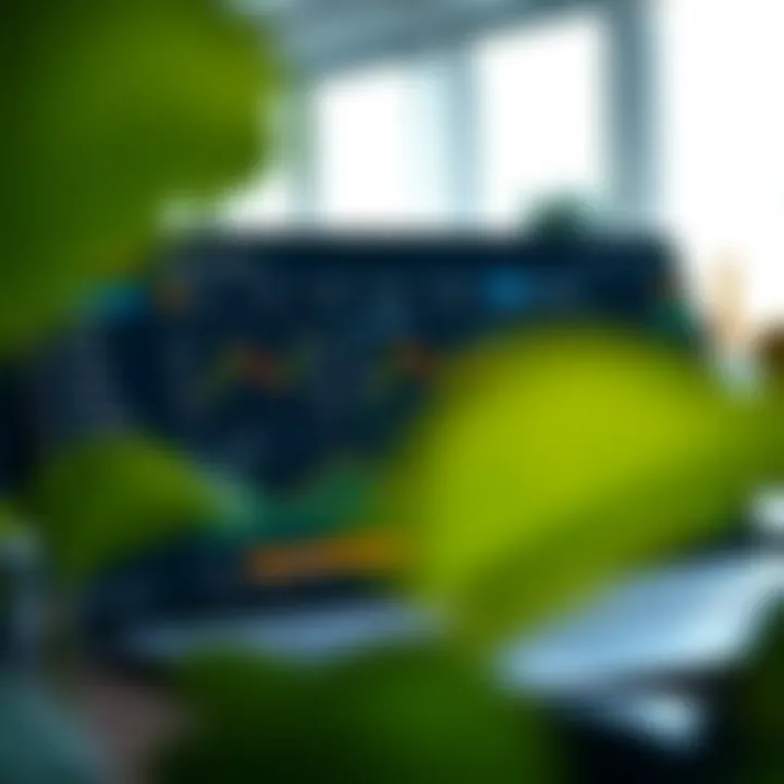 Dashboard interface of a day trading platform displaying market data and trading options