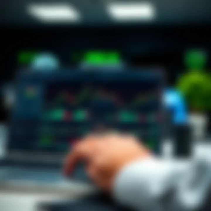 Comparison of demo trading account interface versus real trading platform features