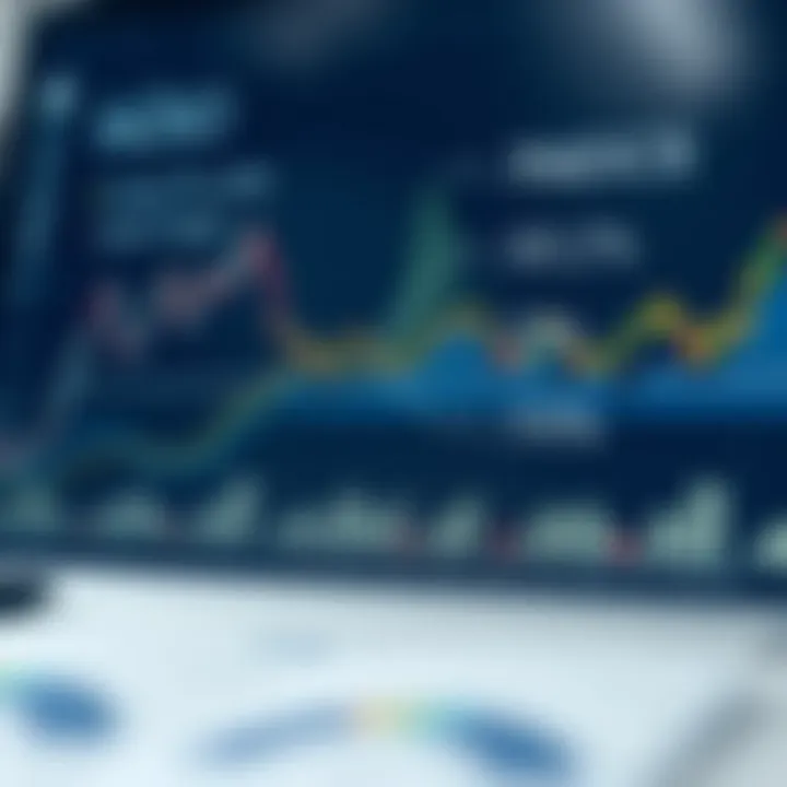 Conceptual diagram illustrating economic data interpretation and investment decision factors