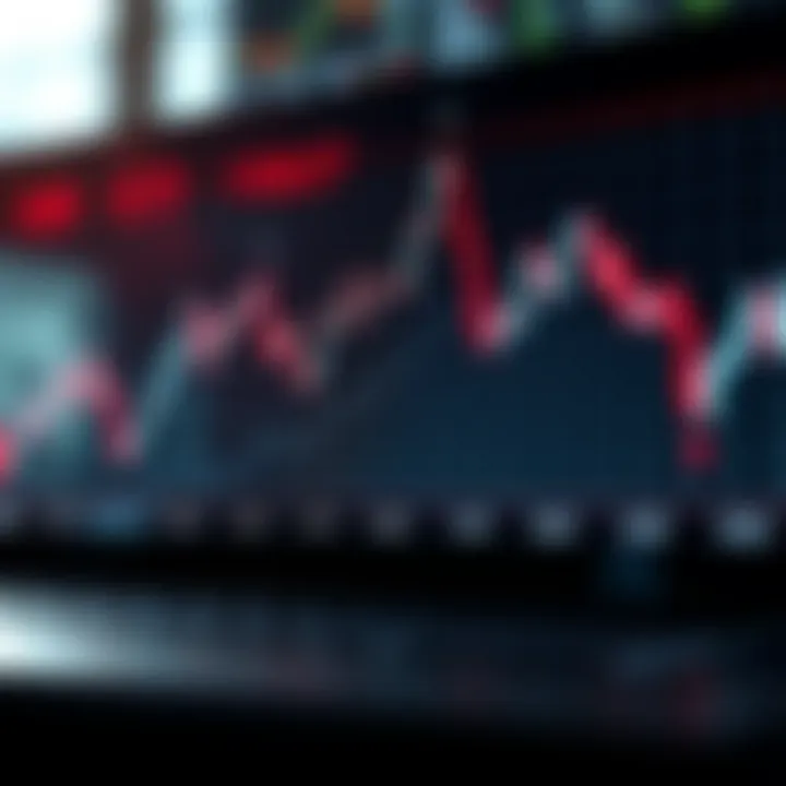 Currency Exchange Rate Trends in Forex Trading Graph showing currency exchange rate fluctuations over time