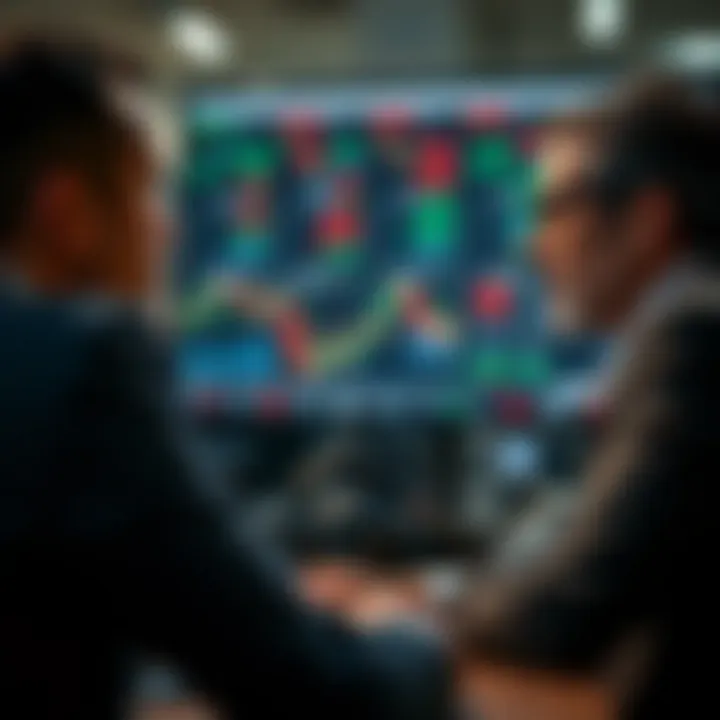 Visual representation of investor profiles suited for Forex trading versus binary options based on risk tolerance and investment goals