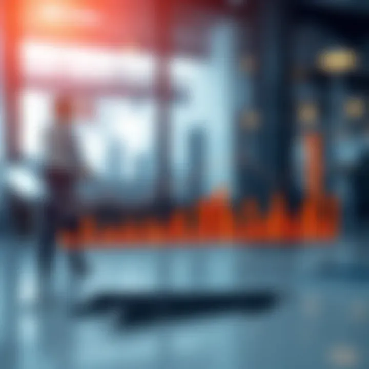 Graphic showing competitive market landscape with consumer behavior insights