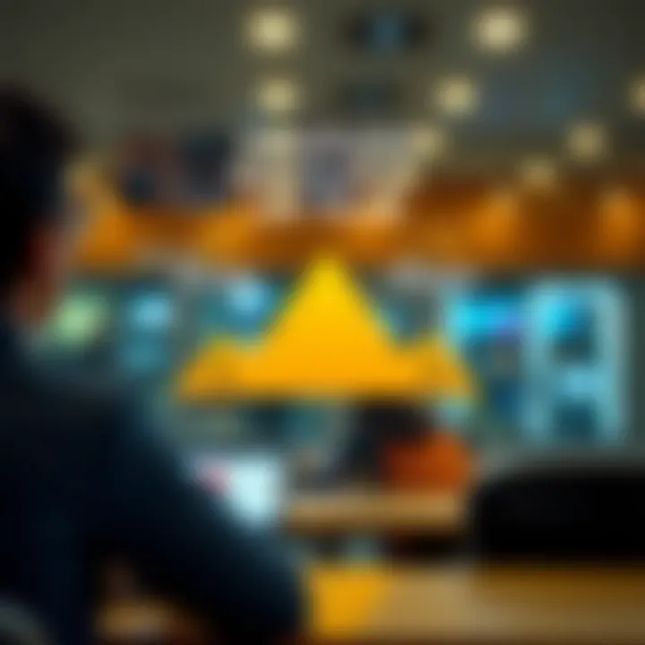 Graphic showing identification of market opportunities and threats with practical business applications