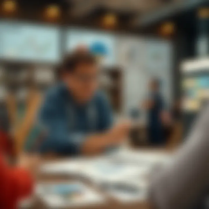 Diagram illustrating market segmentation and competitive analysis based on Kotler's marketing principles