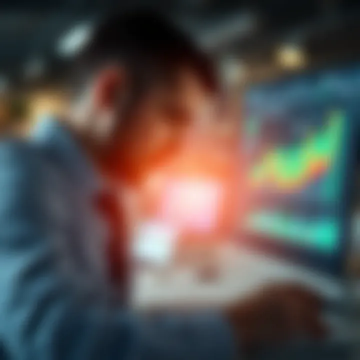 Illustration of strategic business decision-making supported by market research tools