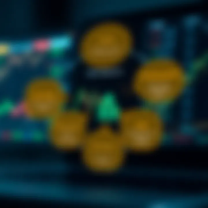 Diagram illustrating risk management techniques in binary options trading