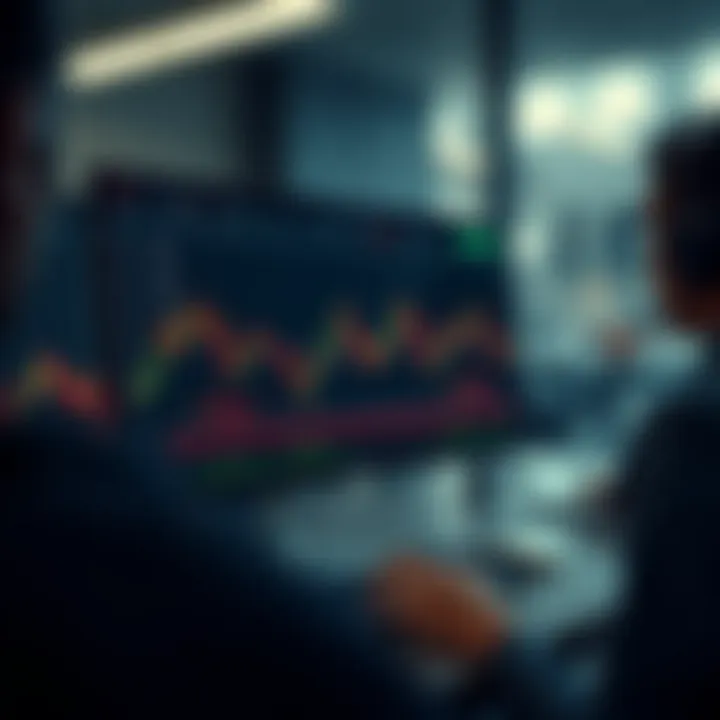 Visual representation of financial decision making with risk assessment tools