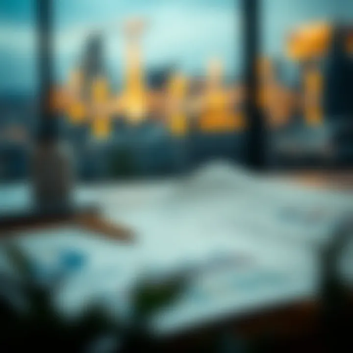 Visual representation of strategic marketing plan outlining key business objectives