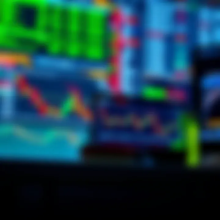 Visual representation of various trading platforms and strategies used in binary options investment