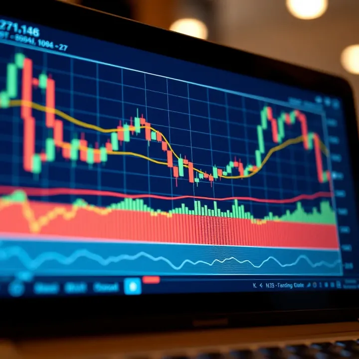 Key Candlestick Patterns in Binary Options Chart showing common candlestick patterns used in binary options trading