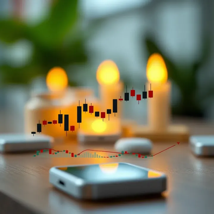 Diagram illustrating key candlestick formations used for technical analysis in investment decisions