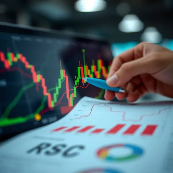 Graph illustrating risk management strategies with stop-loss and take-profit levels
