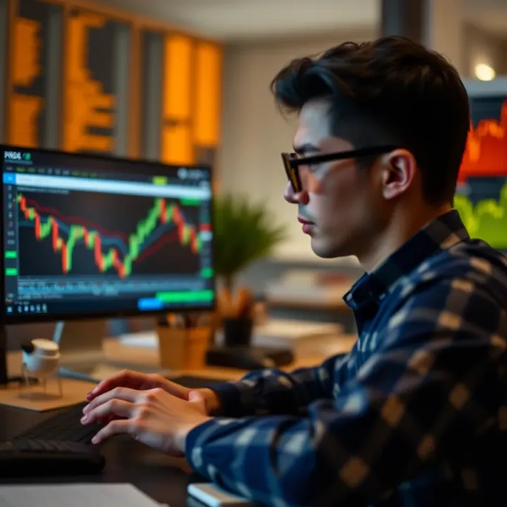 Graphic depicting risk management and emotional control in financial trading