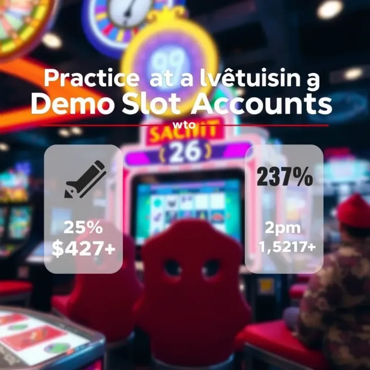 Advantages of Using Demo Slot Accounts for Practice and Risk-Free Play Graphic highlighting benefits of using a demo slot account including practice and risk-free gameplay