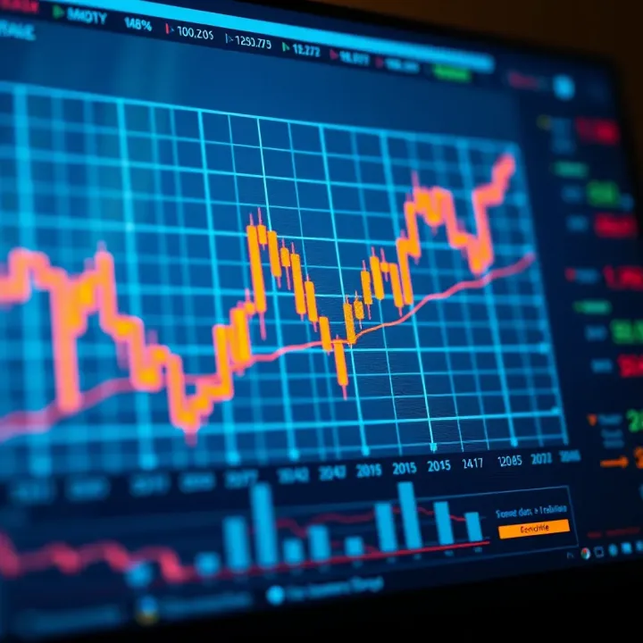 Graph showing the relationship between economic data releases and market fluctuations in Brazil