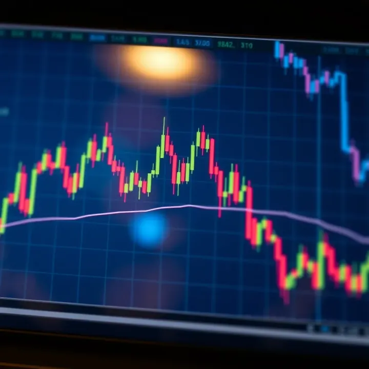 Head and Shoulders Pattern Signaling Market Reversal Chart showing head and shoulders pattern indicating trend reversal