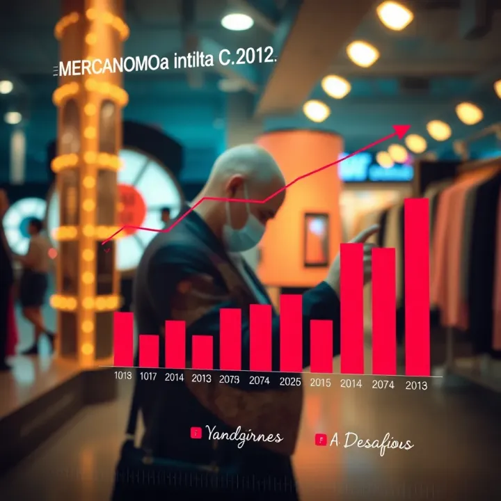 Graph showcasing consumer purchasing behavior and market growth in intimate fashion