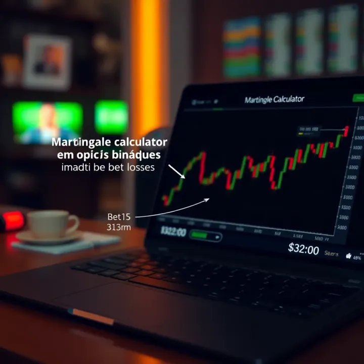 Como usar a calculadora Martingale em opções binárias
