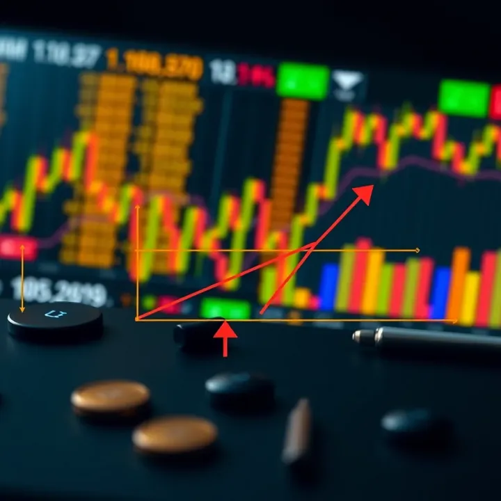 Diagram illustrating the Martingale strategy applied to binary options trading