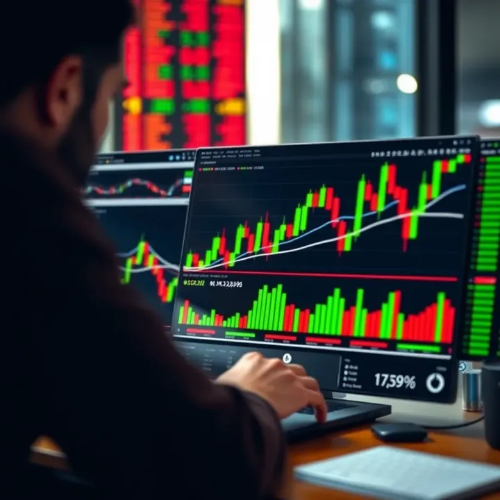 Visual representation of key price action trading strategies and market context analysis