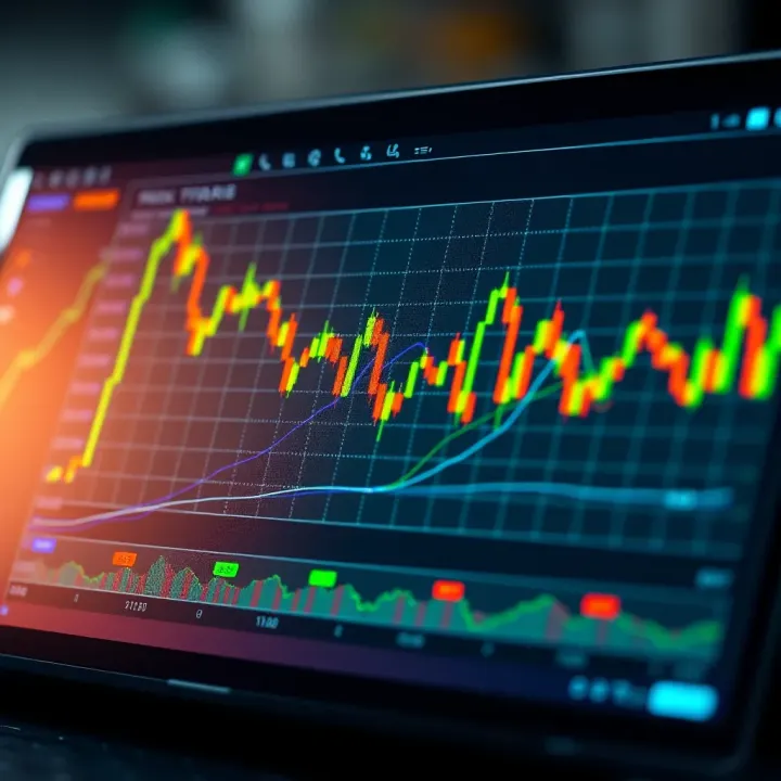 Graph depicting risk and reward profiles for binary options and forex markets