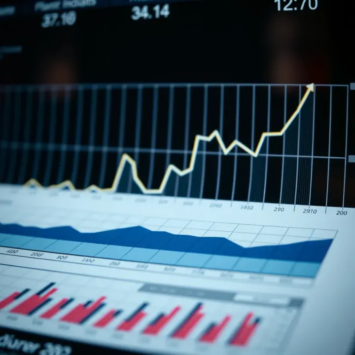 Graph showing trends of major Brazilian economic indicators over time